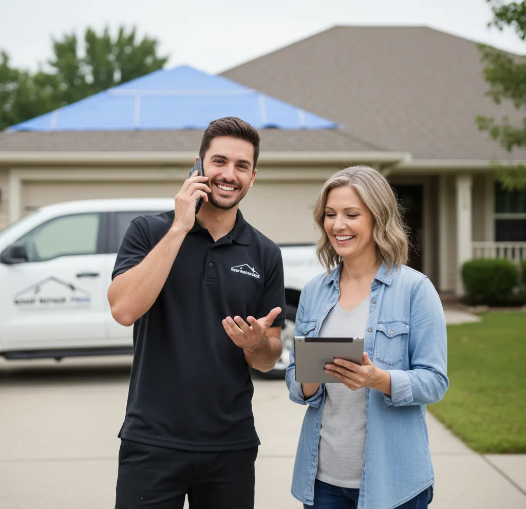 Modern Solutions Roof Repair customer support in New Marshfield